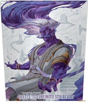 D&D Quests From The Infinite Staircase Alternative Cover HC