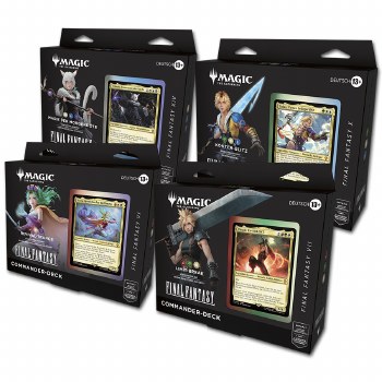 Magic Final Fantasy Commander Deck Set (4 Decks) DE