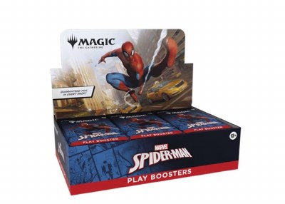 Magic Marvels Spider-Man Play Booster Display EN PREORDER