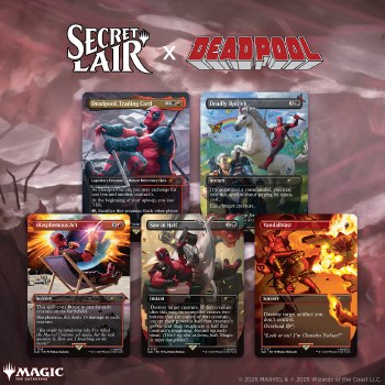Magic Secret Lair x Marvels Deadpool EN