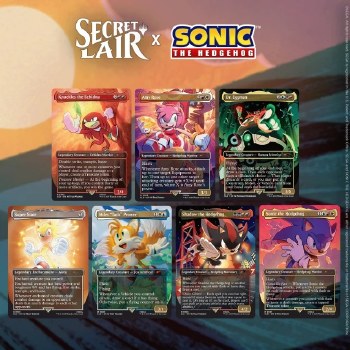 Magic Secret Lair x Sonic The Hedgehog Friends & Foes EN