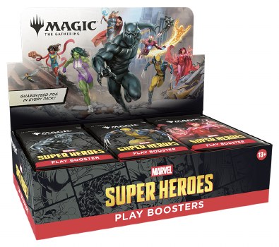 Magic Marvel Super Heroes Play Booster Display EN (30) PREORDER