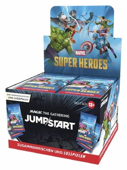 Magic Marvel Super Heroes Jumpstart-Booster-Display DE (24) PREORDER