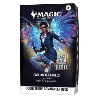Magic Foundations Starter Commander Deck Calling All Angels EN