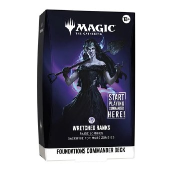 Magic Foundations Starter Commander Deck Wretched Ranks EN