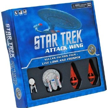 Star Trek Attack Wing Vulcan Faction Live Long and Prosper E