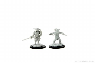 D&D Nolzurs Marvelous Miniatures Male Goblin Rogue & Female Goblin Bard