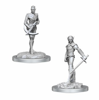 D&D Nolzurs Marvelous Miniatures Drow Fighters