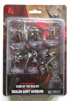 D&D Icons of the Realms Dragon Army Military Warband