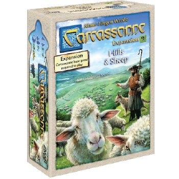 Carcassonne Hills & Sheep Expansion 9 EN
