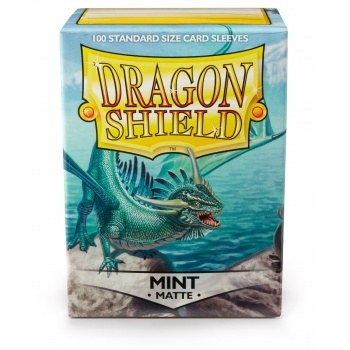 Dragon Shield Mint Matte Standard Sleeves (100)
