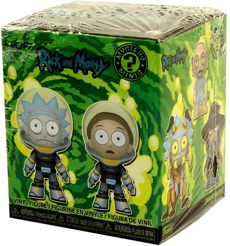 rick and morty funko mystery minis