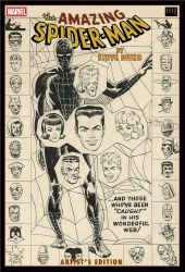 Amazing Spider-Man By Steve Ditko Artists Edition Hardcover Direct Market Exclusive Web Cover