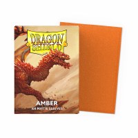 Dragon Shield Matte Amber Standard Sleeves (100)