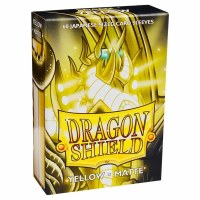 Dragon Shield Japanese Size Matte Yellow (60)