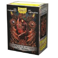 Dragon Shield Brushed Art Sleeves Emeperor CoA Standard (100 Dragon Shield Brushed Art Sleeves Emeperor CoA Standard (100