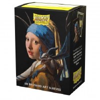 Dragon Shield Brushed Art Girl With a Pearl Earring (100) Dragon Shield Brushed Art Girl With a Pearl Earring (100)