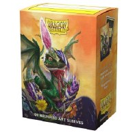 Dragon Shield Brushed Art Sleeves Easter Dragon (100) Dragon Shield Brushed Art Sleeves Easter Dragon (100)
