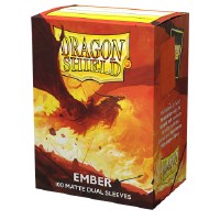 Dragon Shield Dual Matte Sleeves Emberr Standard Size (100)