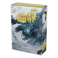 Dragon Shield Japanese Size Matte Dual Snow (60)