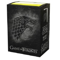 Dragon Shield Brushed Art Sleeve GoT House Stark (100) Dragon Shield Brushed Art Sleeve GoT House Stark (100)
