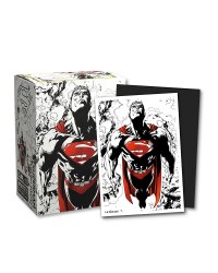 Dragon Shield Matte Art Sleeves Superman Core Red (100)
