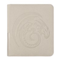 Dragon Shield Card Codex Zipster Binder Small Ashen White Dragon Shield Card Codex Zipster Binder Small Ashen White