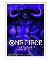 One Piece TCG Official Sleeves S1 Kaido Purple