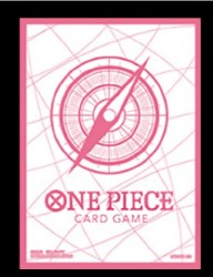 One Piece TCG Official Sleeves S2 Pink Compass White
