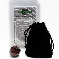 Blackfire Metal D20 - Countdown Black/Red