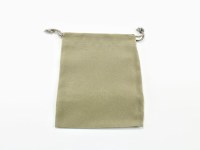 Chessex Large Suedecloth Dice Bag Gray-Beige