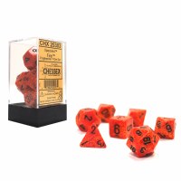 Chessex Speckled Polyhedral 7-Die Set Fire
