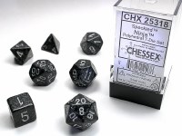 Chessex Speckled Polyhedral 7-Die Set Ninja