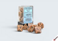 Chessex Speckled Polyhedral 7-Die Set Rust