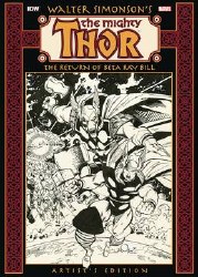 Walter Simonson Thor Return ofBeta Ray Bill Artist Ed HC