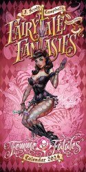 J Scott Campbell Fairytale Fantasies 2024 Calender Dark