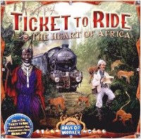 Ticket to Ride The Heart of Africa Expansion DE/EN/FR/ES