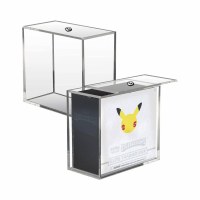 Evoretro Acrylic Display Case for Pokémon Elite Trainer Boxes with Sliding Lid