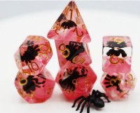 Foam Brain Games Stuff Inside Terror Spider PRG 7 Dice Set