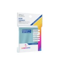 Gamegenic Prime Mini Square Sleeves Clear 53x53mm (50)