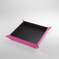 Gamegenic Magnetic Dice Tray Square Pink/Black