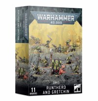 Warhammer 40k Orks Runtherd und Gretchin