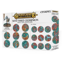 Age of Sigmar Shattered Dominion 25 & 32mm Round Bases