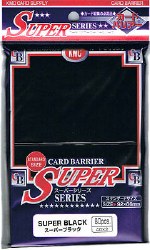 KMC Super Black Standard Sleeves (80)