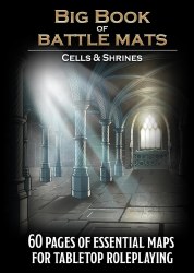 Big Book of Battle Mats Cells & Shrines EN