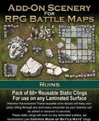 Add On Scenery for RPG Battle Maps Ruins EN