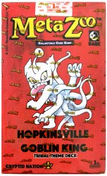 MetaZoo Cryptid Nation 2nd Edition Hopknsville Goblin King T