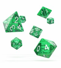 Oakie Doakie Dice RPG Set Speckled Green (7)