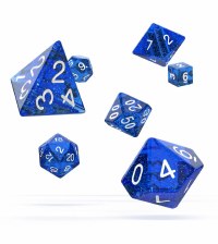 Oakie Doakie Dice RPG Set Speckled Blue (7)