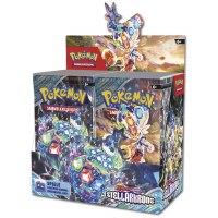 Pokémon Karmesin & Purpur Stellarkorne Booster Display DE